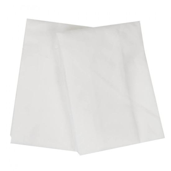 Set of 2 fitted sheets 100% Cotton. Adjustable with rubber. (White, Car/Carrycot/Cuckoo 80)