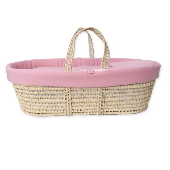 Pink Muslin Basket Pink Muslin Basket
