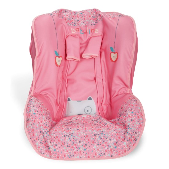 Pink Squirrel Car Cover