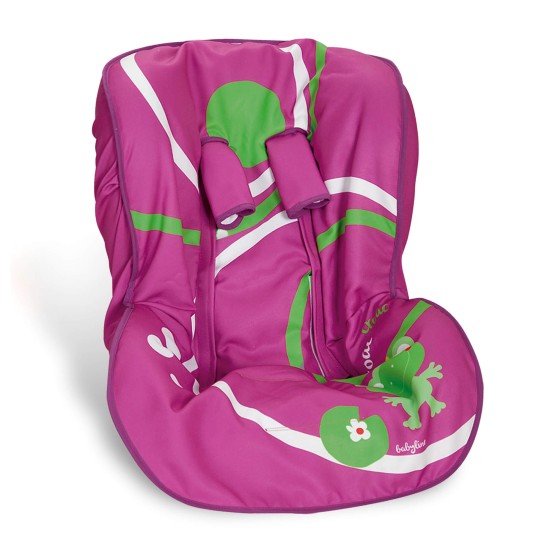 Purple Frog Car Cover
