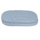 Set of 2 fitted sheets 100% Cotton. Adjustable with rubber. (Light Blue, Car/Carrycot/Cuckoo 80)