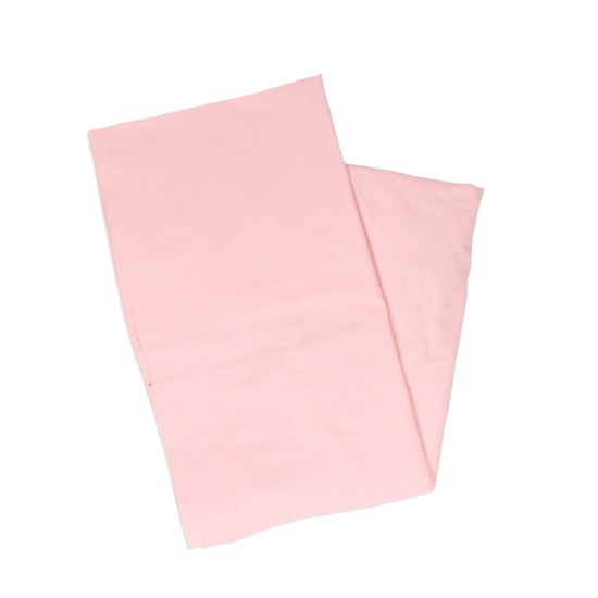 Set of 2 fitted sheets 100% Cotton. Adjustable with rubber. (Pink, Crib 60x120)