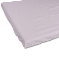 Set of 2 fitted sheets 100% Cotton. Adjustable with rubber. (Pink, Crib 60x120)