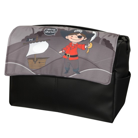 Bolso de Piel Barco Pirata Chico