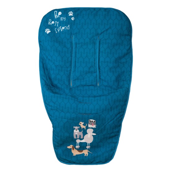 Funda de silla Dogs Azul